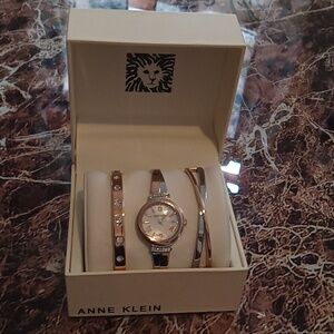 Anne Klein watch set